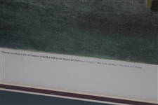 The Drive' Print Published May 1894 By Artist Douglas Adams - Framed