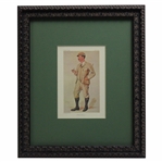 1890 Mr. Horace Hutchinson Vanity Fair July Print Signed By Author - Framed