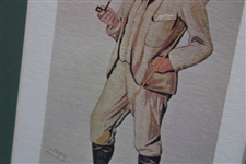 1890 Mr. Horace Hutchinson Vanity Fair July Print Signed By Author - Framed