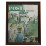The Saturday Evening Post July 1960 Framed Cover