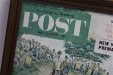 The Saturday Evening Post July 1960 Framed Cover
