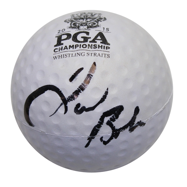 Jason Bohn Signed 2015 PGA Championship at Whistling Straits Foam Ball JSA ALOA