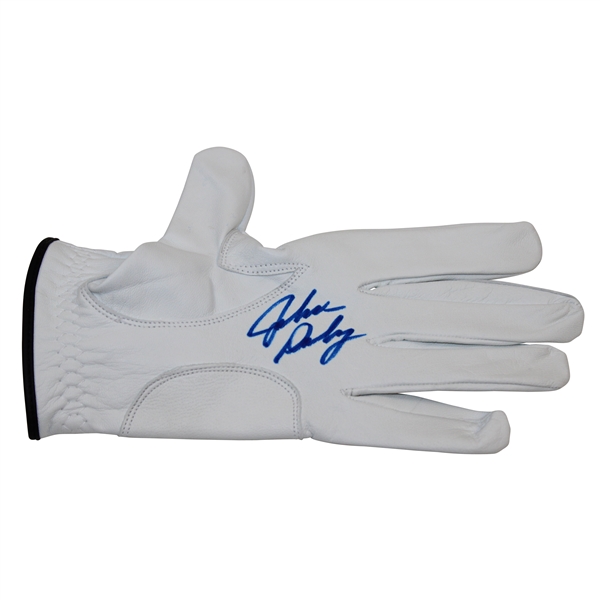 John Dalys Signed Personal The Lion Logo Left-Handed White Golf Glove JSA ALOA