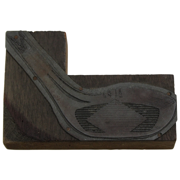 Wood Printing Plate For R. Simpson Golf Clubs