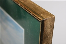 1988 Augusta National GC 18th Green & Clubhouse Linda Hartough Poster - Framed