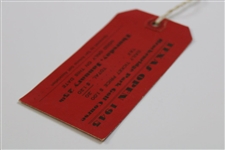 1945 Texas Open At Brackenridge Park Golf Course Thursday Ticket #1204