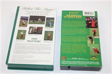 1986 & 1997 Masters Tournament VHS Tapes - Highlights & Golden Moments