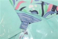 Masters Tournament Magnolia Lane Collection Ladies Aruba Blue Golf Shirt - Size XS - New
