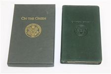 USGA 'On the Green' Golf Journal Golfers Record Book with Original Box