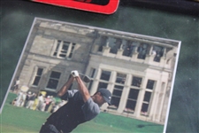 Tiger Woods 2004 Upper Deck Framed Photo In Original Box - Unopened