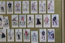 Cope’s Tobacco Golf Card Reprint 1-50 Set - Framed