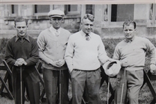 1938 American Walker Cup Team at St. Andrews Acme Newspictures Type I Photo