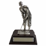 Large 1930’S Bobby Jones'Grand Slam Champion' Style Golfing Figure on Plinth