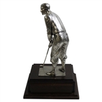 Large 1930’S Bobby Jones'Grand Slam Champion' Style Golfing Figure on Plinth