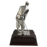 Large 1930’S Bobby Jones'Grand Slam Champion' Style Golfing Figure on Plinth
