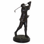 Harry Vardon Bronze Follow Thru Statue