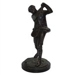 Harry Vardon Bronze Follow Thru Statue