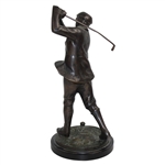 Harry Vardon Bronze Follow Thru Statue