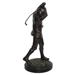 Harry Vardon Bronze Follow Thru Statue