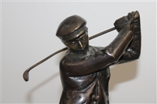 Harry Vardon Bronze Follow Thru Statue