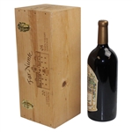 Tiger Woods & Elin Woods 2008 PGA Champions Dinner Gifted 2005 Far Niente Cabernet in Box