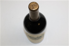 Tiger Woods & Elin Woods 2008 PGA Champions Dinner Gifted 2005 Far Niente Cabernet in Box