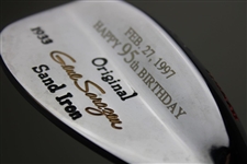 Gene Sarazen Signed Commemorative Wilson R – 90, 1935 Original Sand Iron JSA ALOA