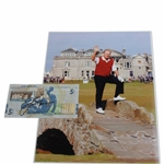 Jack Nicklaus Signed 5lb RBS Note w/2005 Farewell To The Open Color Photo JSA ALOA