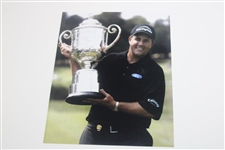 Phil Mickelson Signed Baltusrol Golf Club Official Scorecard w/Photo JSA #AB23482