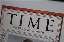 Bobby Jones ‘Cover Only’ 1930 TIME Magazine - Sept. 22nd - Wood Framed & Matted
