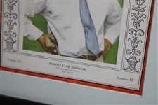 Bobby Jones ‘Cover Only’ 1930 TIME Magazine - Sept. 22nd - Wood Framed & Matted