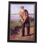 Old Tom Morris, St. Andrews Giclee Print On Canvas by Bernard Willington