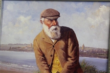 Old Tom Morris, St. Andrews' Giclee Print On Canvas by Bernard Willington