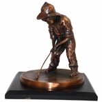 Pinehurst Putter Boy Large Balfour Sundial Statue