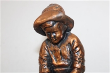 Pinehurst Putter Boy Large Balfour Sundial Statue