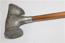 1920'S Crolf Duplex Mallet Type Dual Faced Club Putter