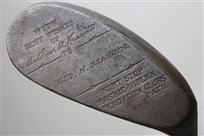 1915-20 Kroydon Golf Co Mashie Niblick Model U5