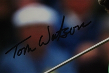 Tom Watson Signed Oversized Color Photograph - Framed JSA ALOA