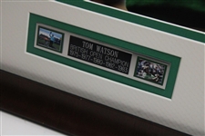 Tom Watson Signed Oversized Color Photograph - Framed JSA ALOA