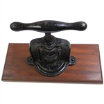 Vintage Golf Ball Press