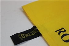 Gary Player Signed 2001 The Open at Royal Lytham Flag w/Years Won JSA ALOA