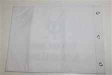 John Daly Signed The Old Course St. Andrews Links Embroidered Flag JSA ALOA