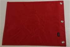 Jack Nicklaus & Gary Player Signed Carnoustie Embroidered Flag w/ '1968 Open Champion' JSA ALOA