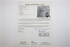 Phil Mickelson Signed 2021 PGA Championship at Kiawah Island Embroidered 'Blue' Flag JSA #YY65536