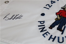 Brooks Koepka Signed 2024 US Open at Pinehurst No. 2 Flag JSA ALOA