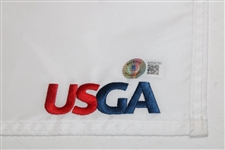 Brooks Koepka Signed 2024 US Open at Pinehurst No. 2 Flag JSA ALOA
