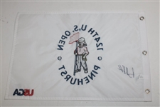 Brooks Koepka Signed 2024 US Open at Pinehurst No. 2 Flag JSA ALOA