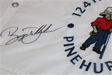 Bryson Dechambeau Signed 2024 US Open at Pinehurst No. 2 Flag JSA ALOA