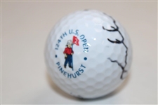 Jordan Spieth Signed 2024 US Open at Pinehurst No. 2 Golf Ball JSA ALOA