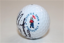 Nick Dunlap Signed 2024 US Open at Pinehurst No. 2 Golf Ball JSA ALOA